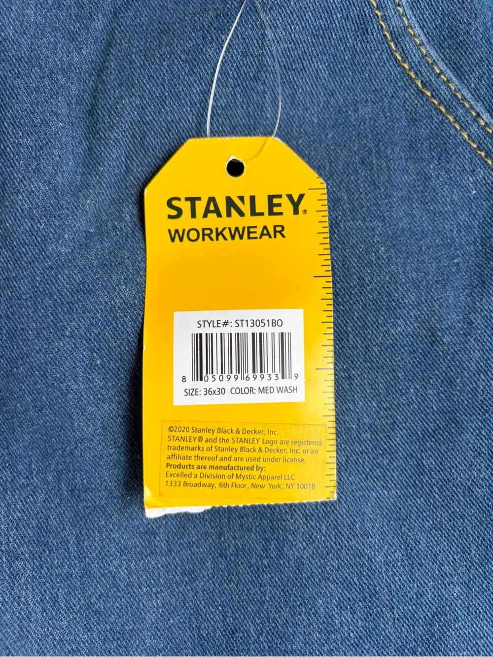 Stanley brand workwear