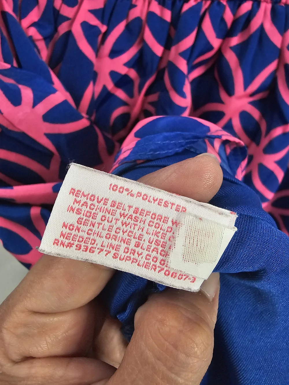 total girl bright navy