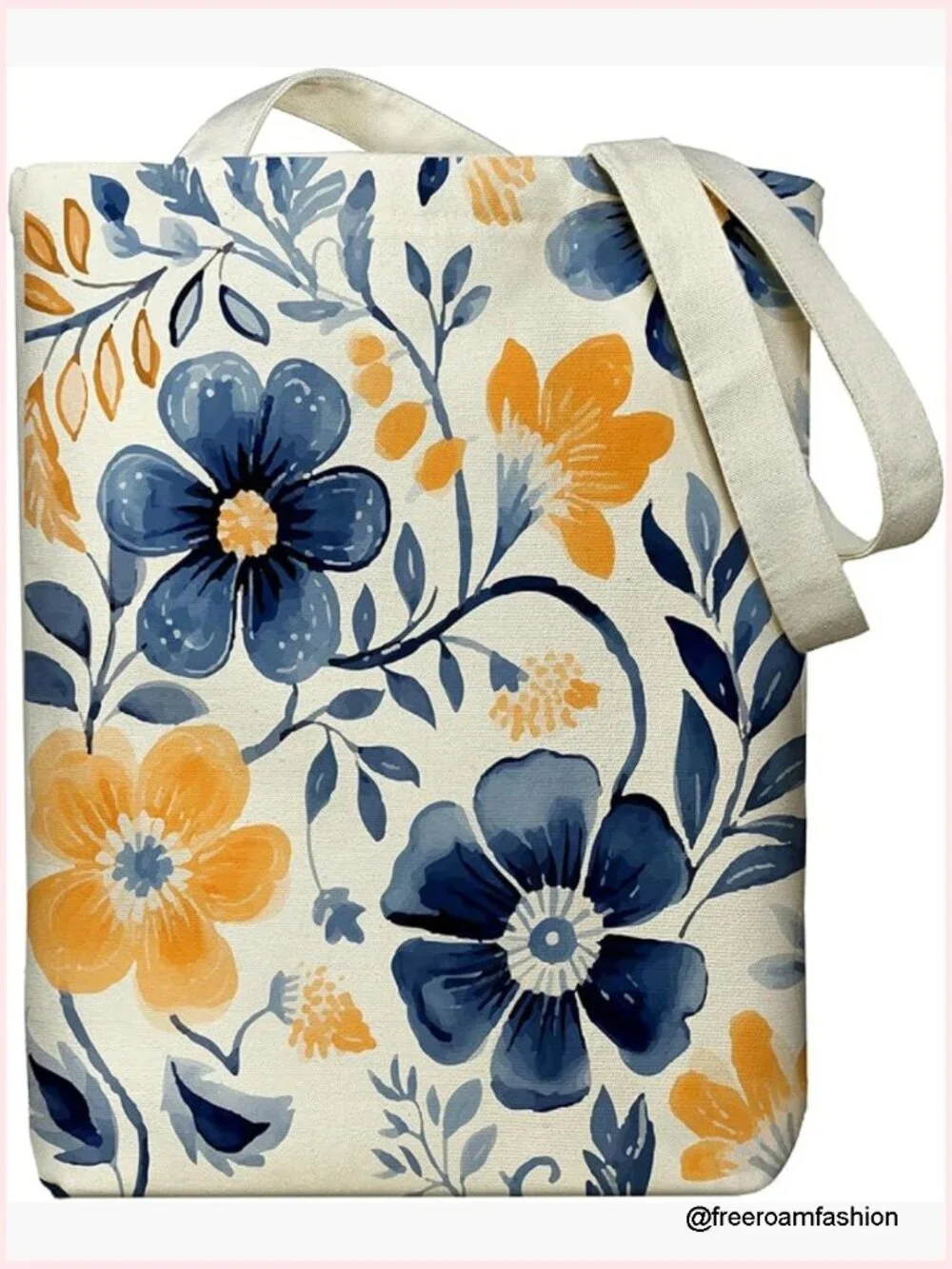 Canvas Tote Bag with Zipper, Heavy Duty 12 oz Cotton Reusable Shopping Bag