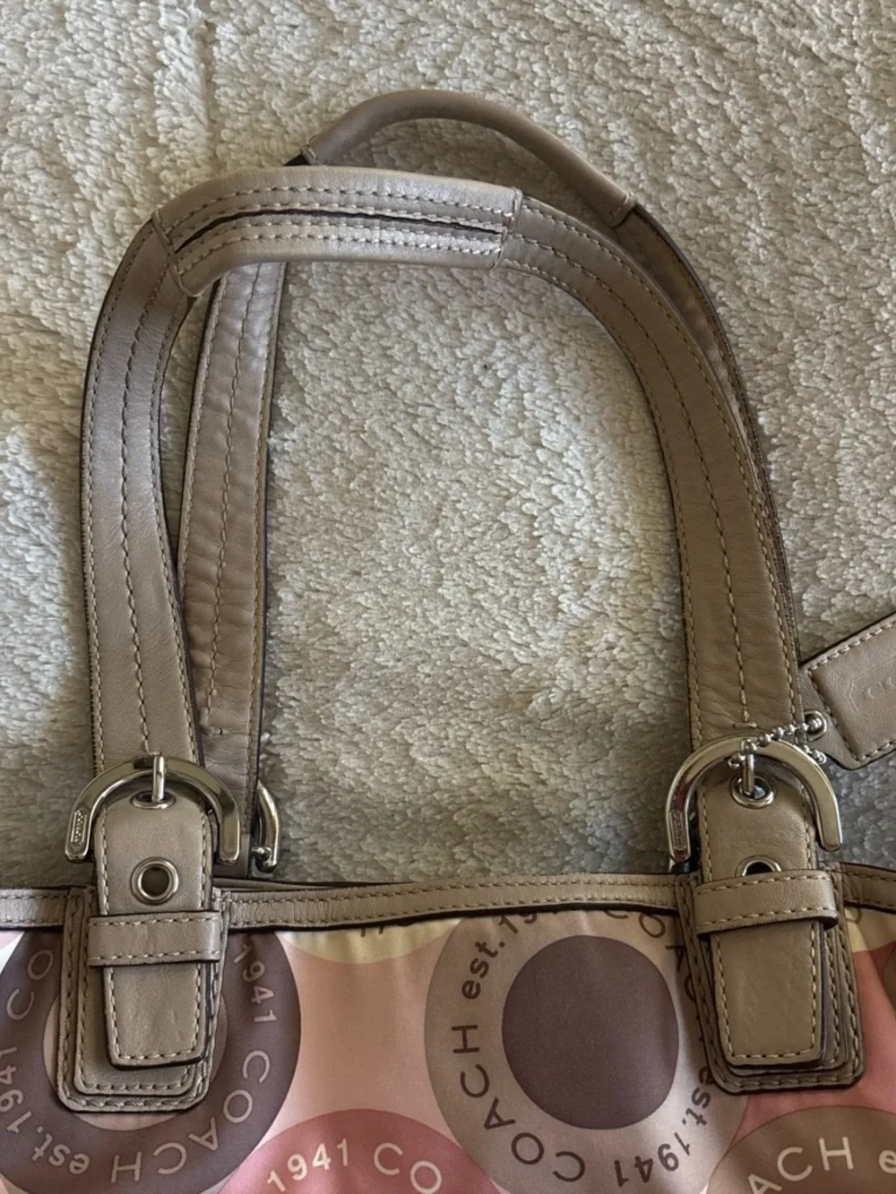Coach light pink