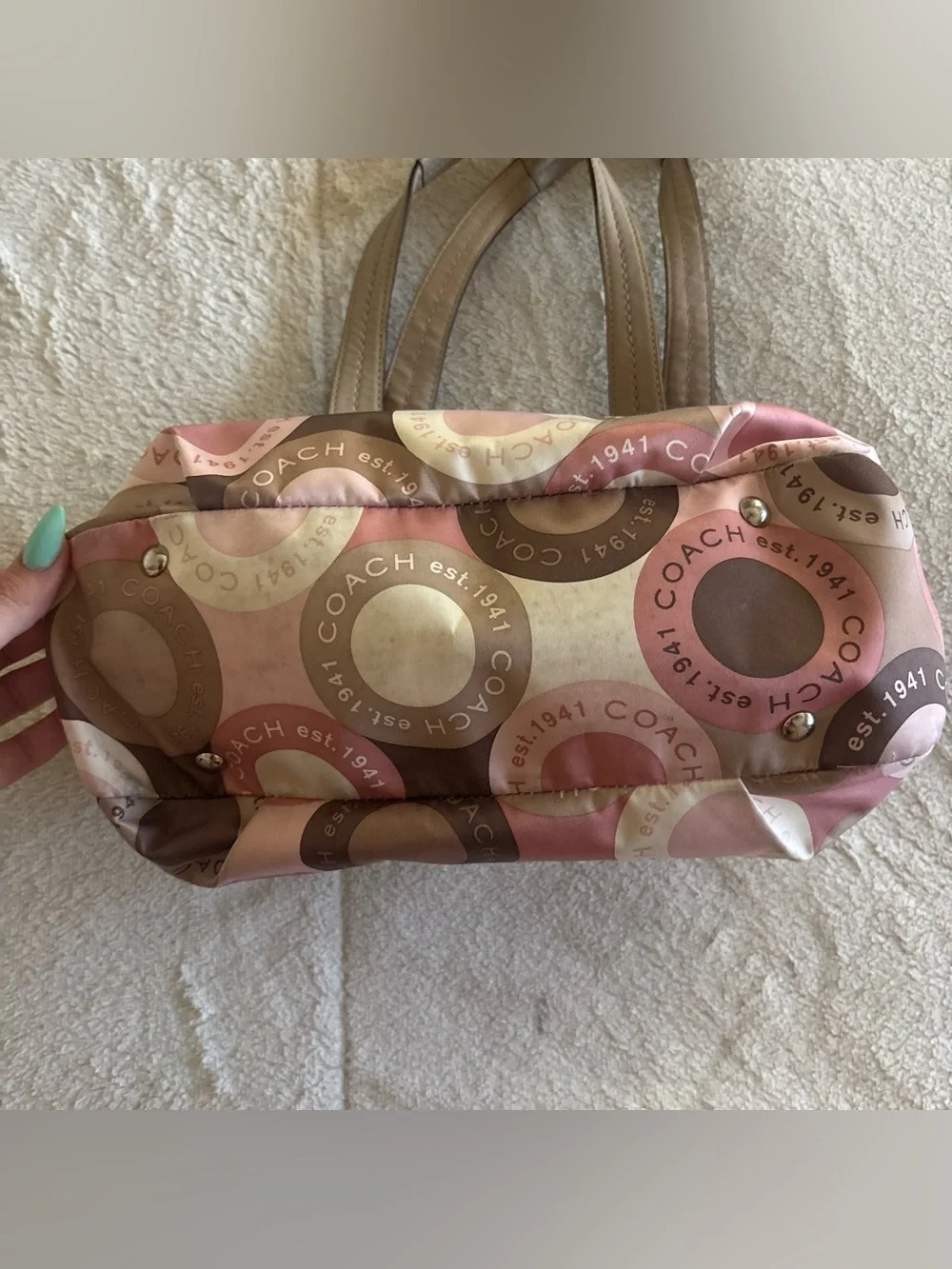 Coach light pink