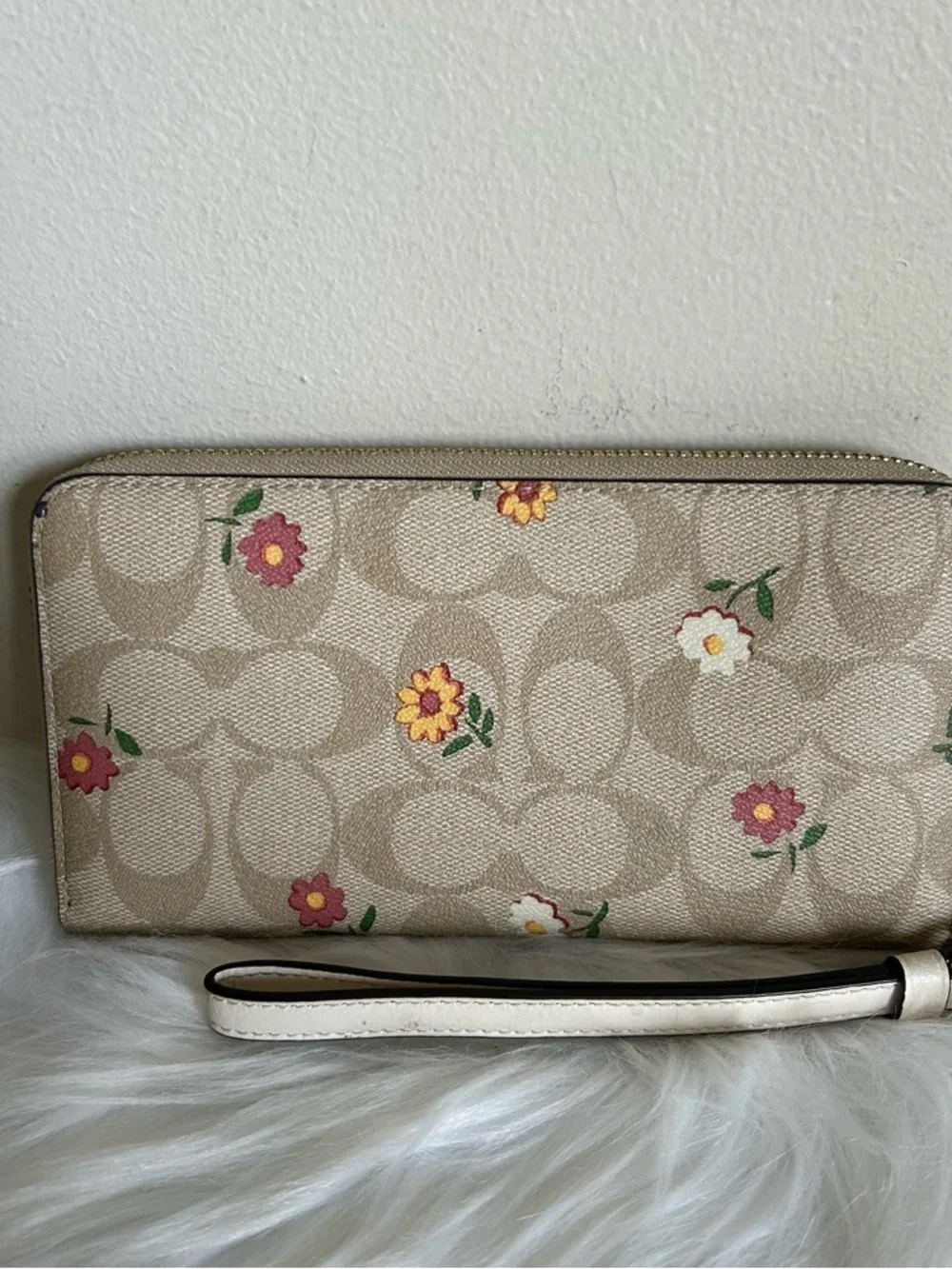 Coach this wristlet