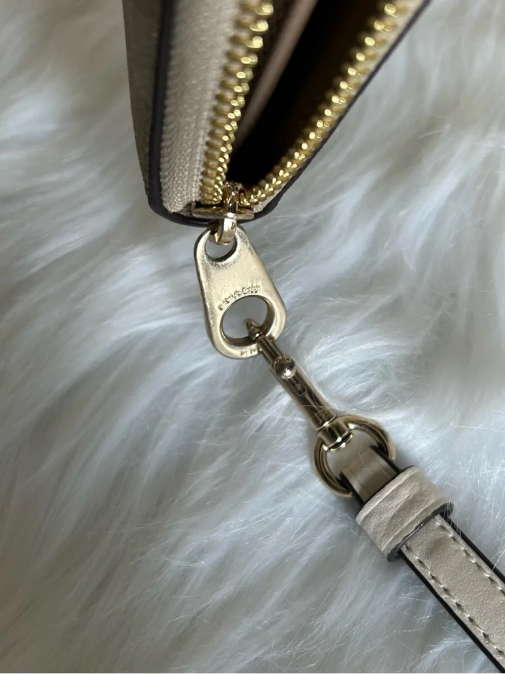 Coach this wristlet