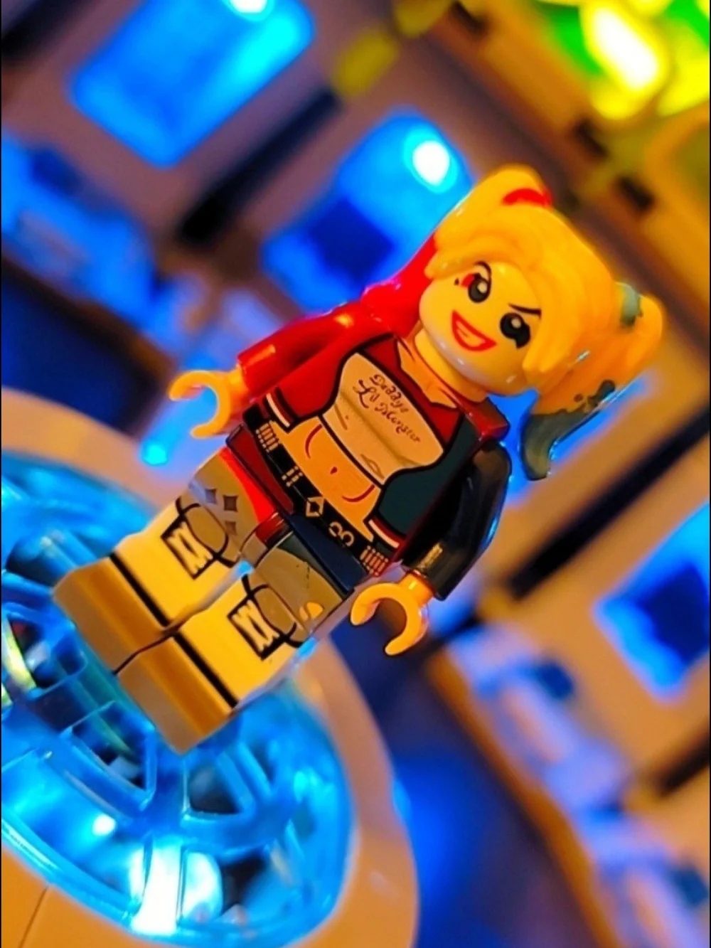 Batman Harley Quinn Minifigure Lego Compatible