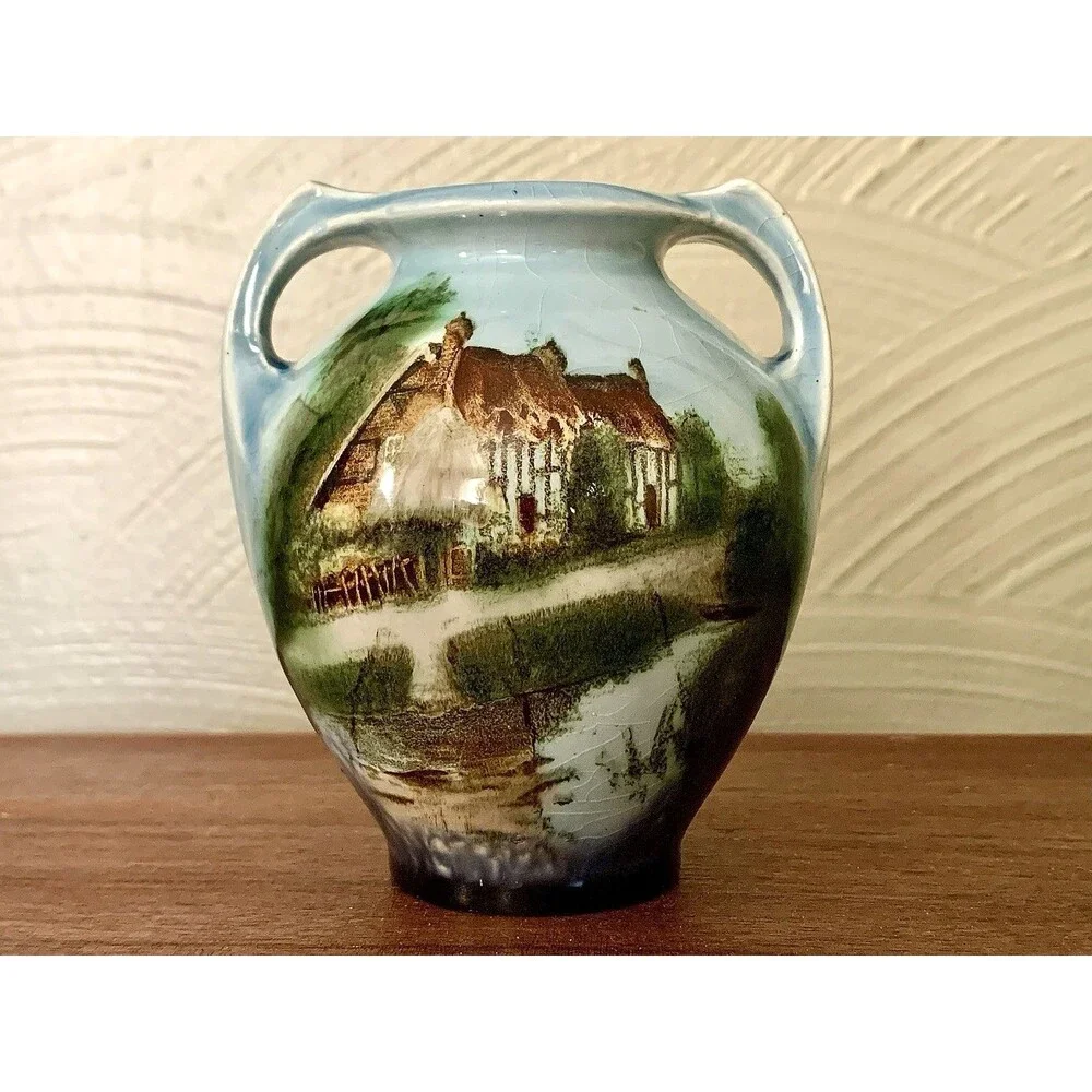Antique hand painted