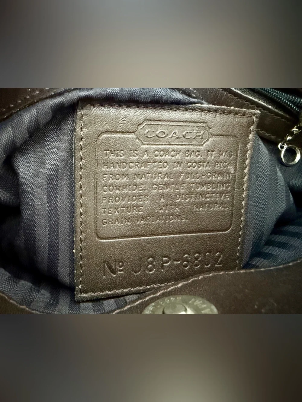 Vintage Coach Sonoma 6802