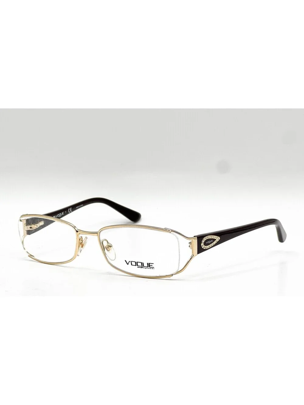 Vogue VO 3896-BI 280 Gold Brown Authentic Eyeglass Frames 52-17