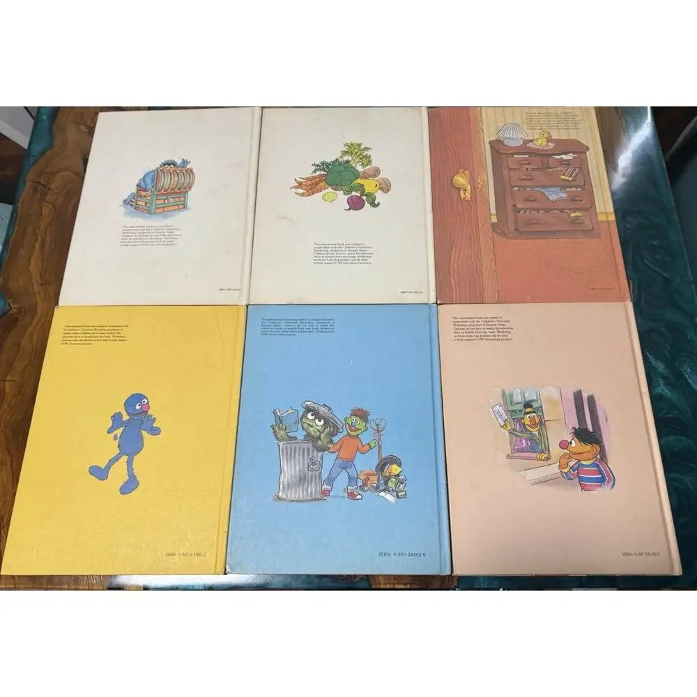 Sesame Street couple books