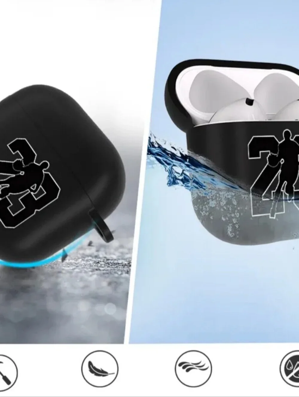 Michael Jordan airpods sleek