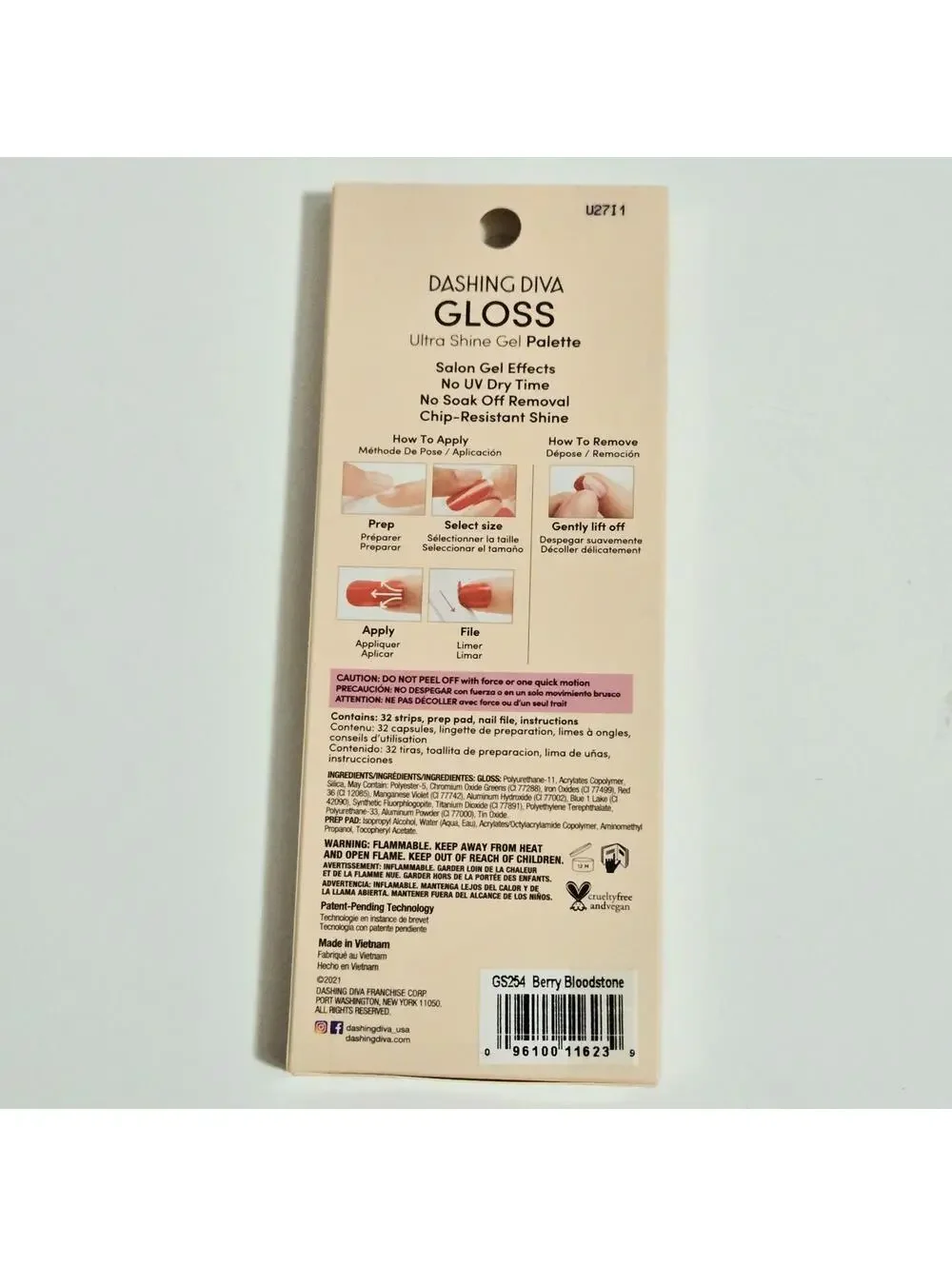 Dashing Diva gloss new
