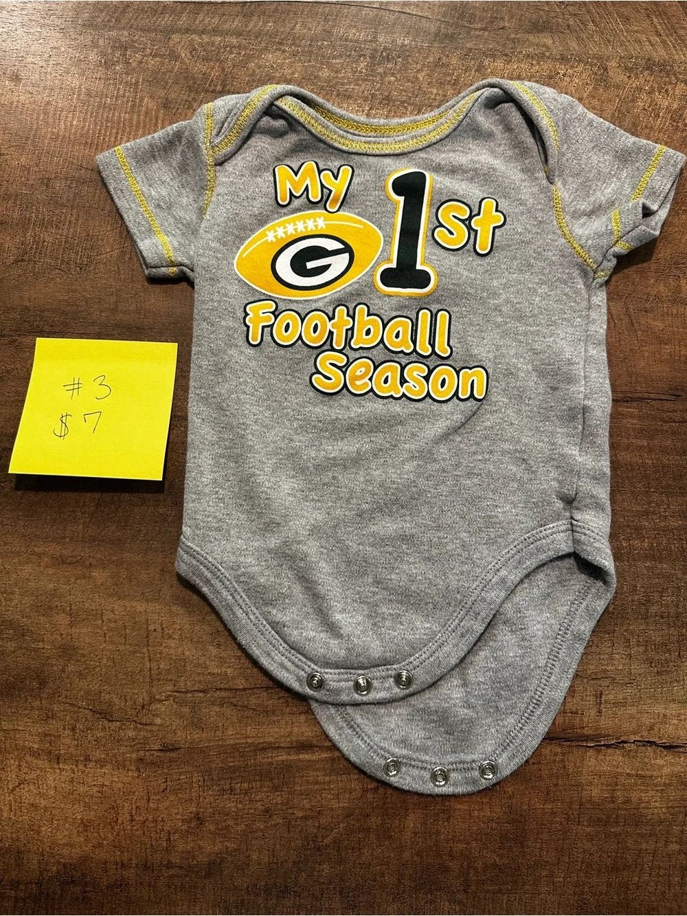 NFL bodysuit includes 18m