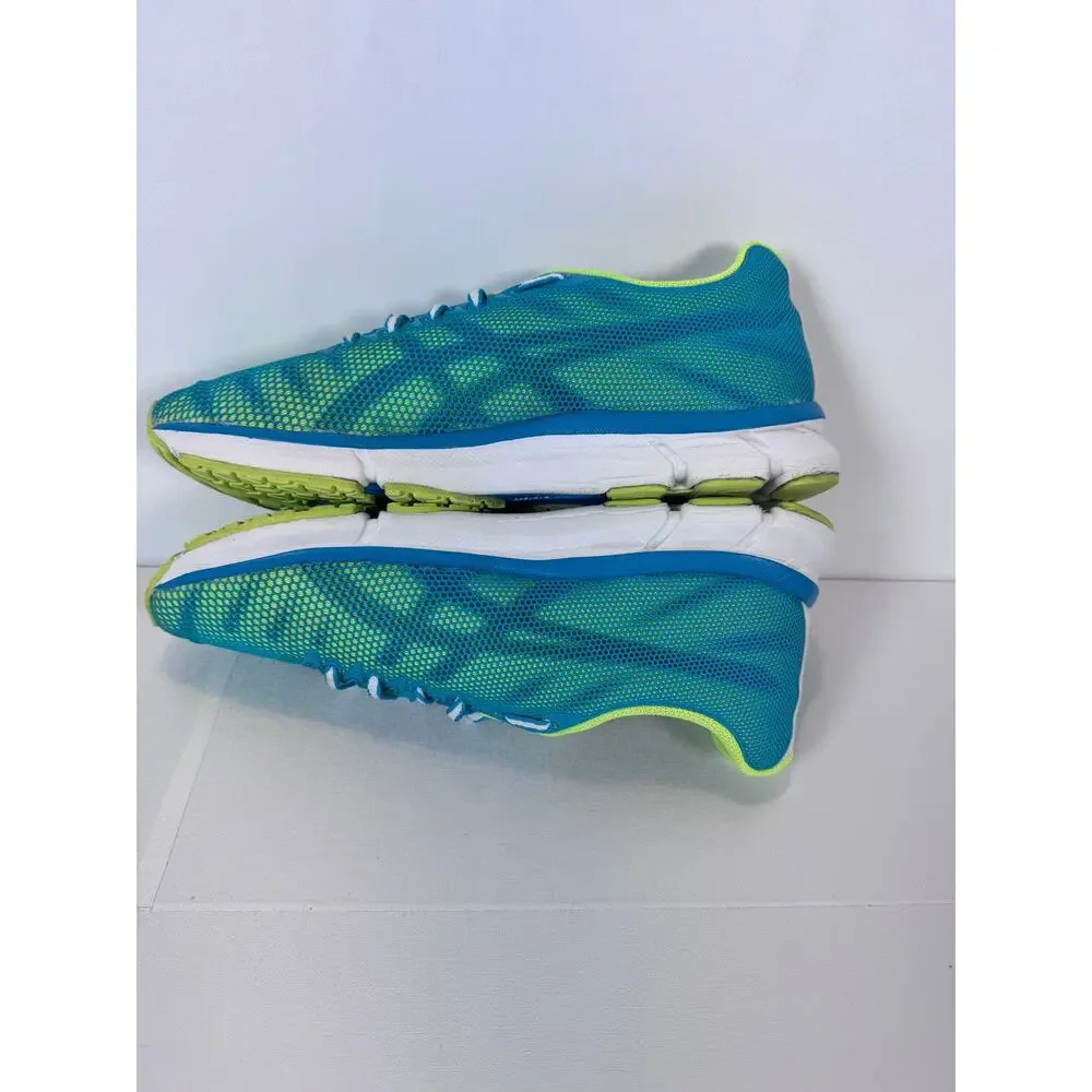 ASICS Gorpcore Gel Speedstar 6 Womens 9 T263N Running Shoes Blue Lime Green