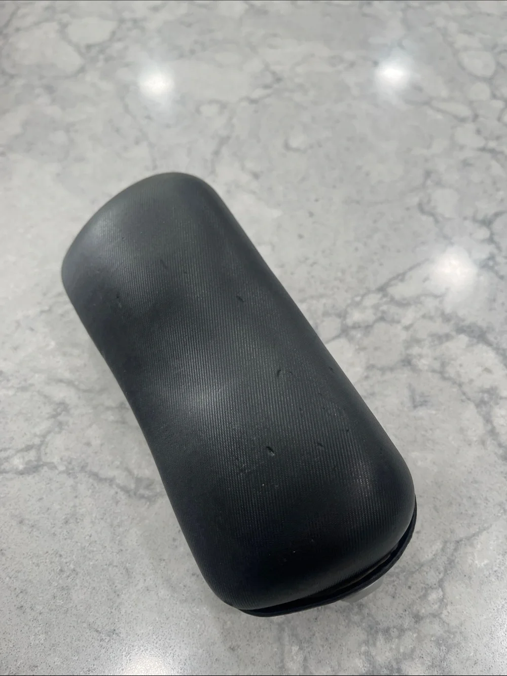 CHANEL Black Textured Eyewear Case