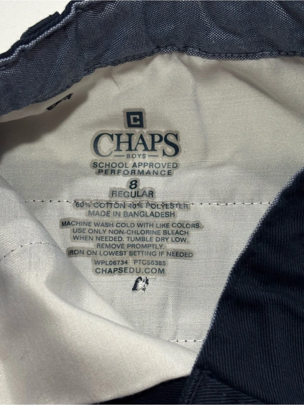Chaps smart navy