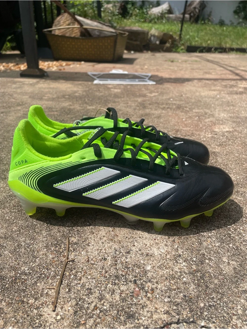 Adidas Copa Pure III Elite FG Soccer Cleats Lucid Lemon Black 5M/6W NEW!