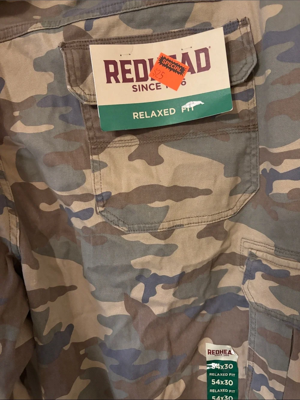 RedHead camo pants