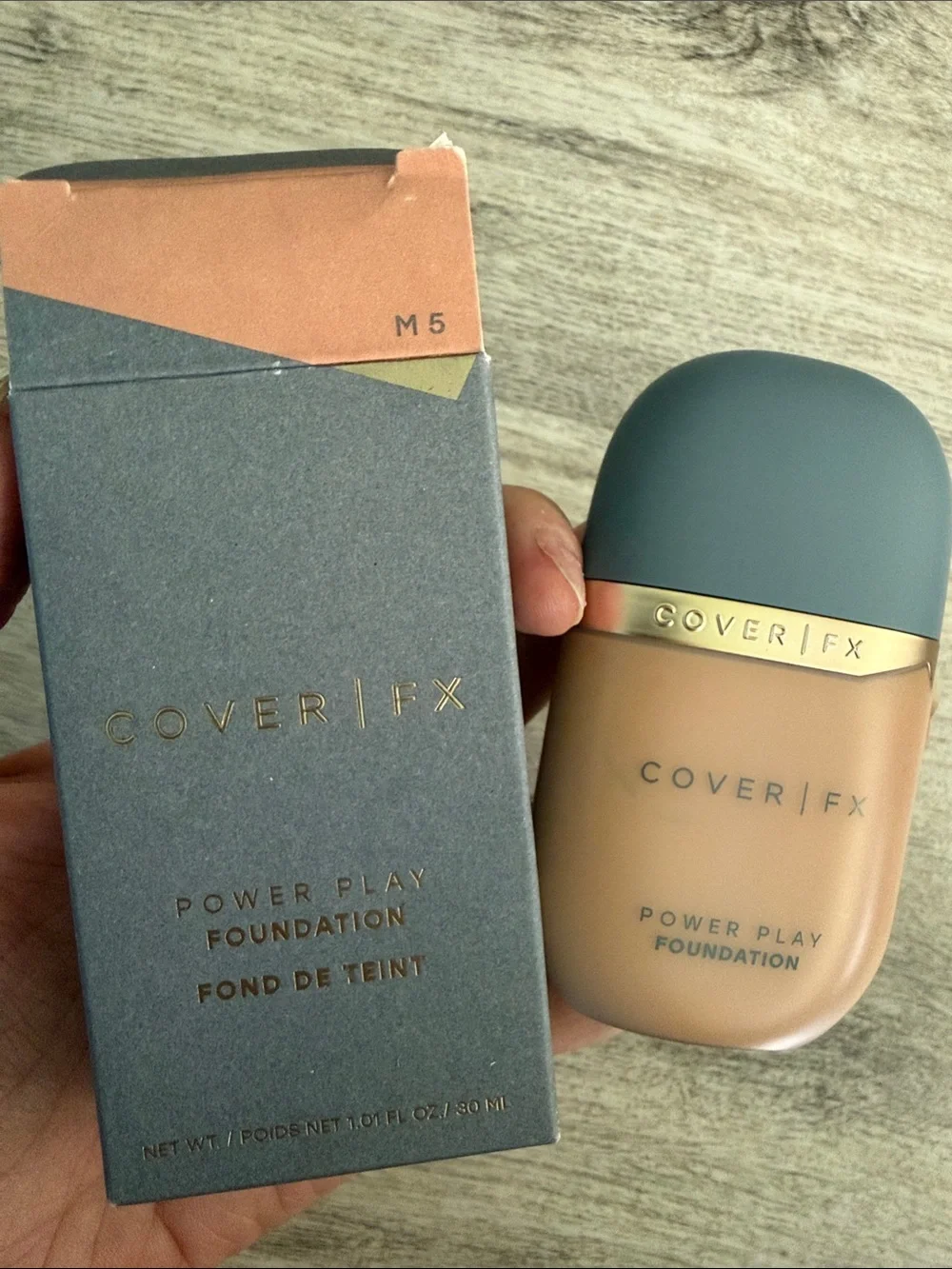 COVER FX Power Play Foundation in Warm Tan M5