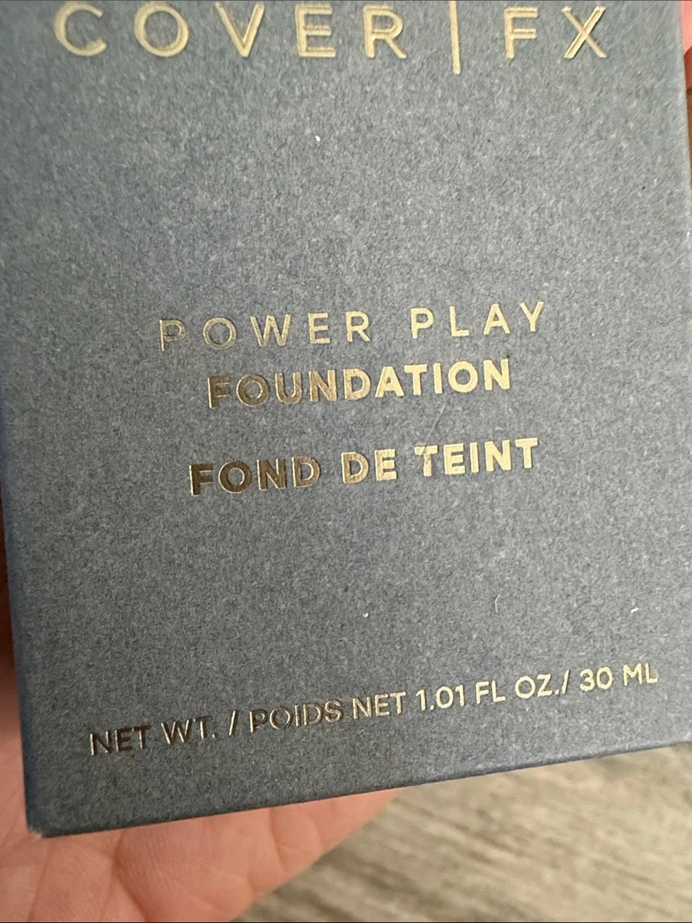 COVER FX liquid foundation