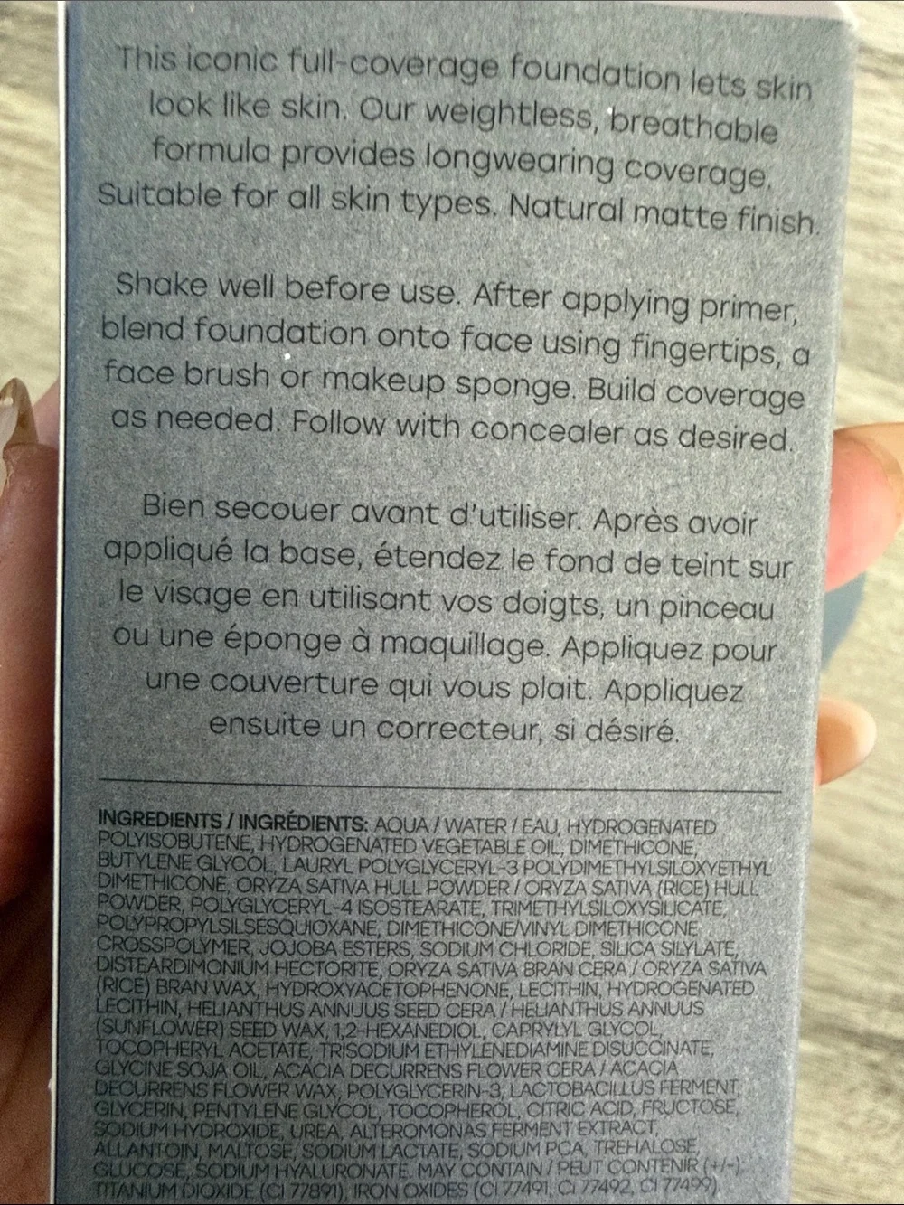 COVER FX liquid foundation