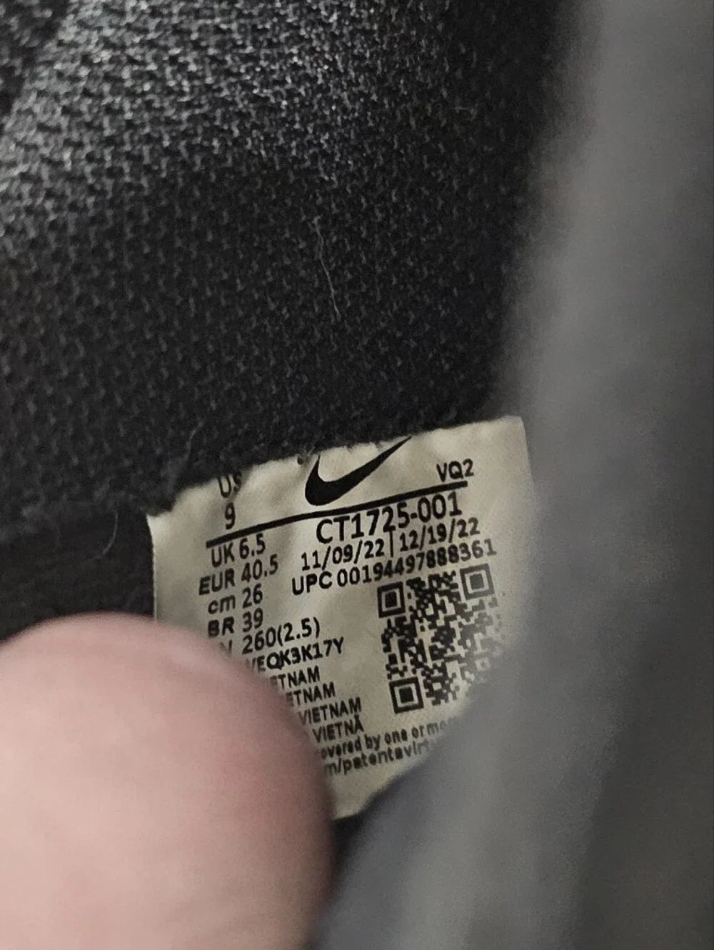 Nike comfortable black
