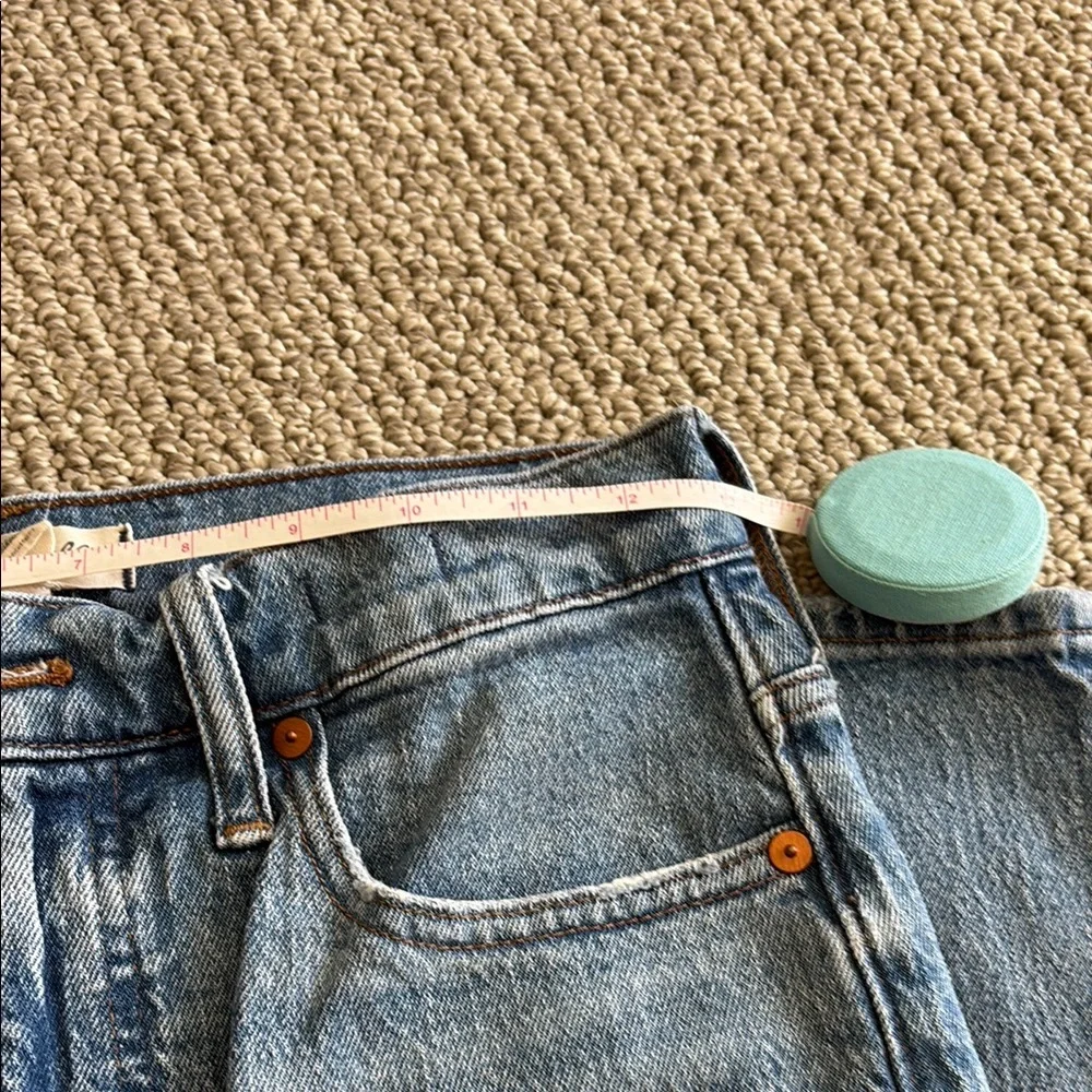 Madewell perfect vintage Light Blue Straight-Leg Jeans