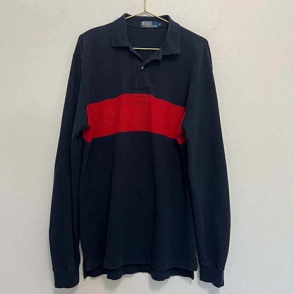 VTG Polo By Ralph Lauren Mens 100% Cotton Shirt