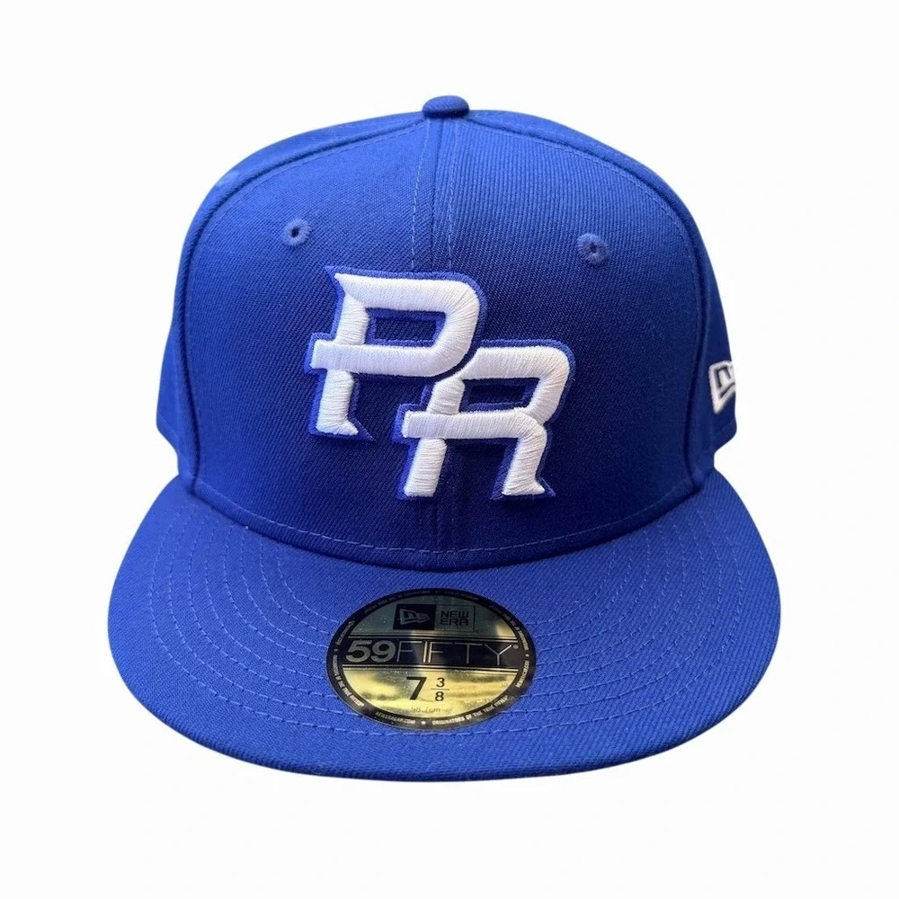 New‎ Era 59FIFTY Fitted Hat Puerto Rico World Baseball Classic Blue 7 3/8