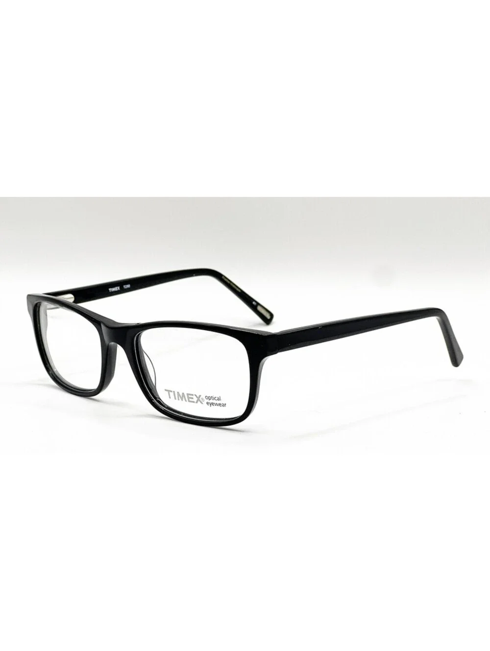 Timex T290 BK Black Square Authentic Eyeglass Frames 52-18-140