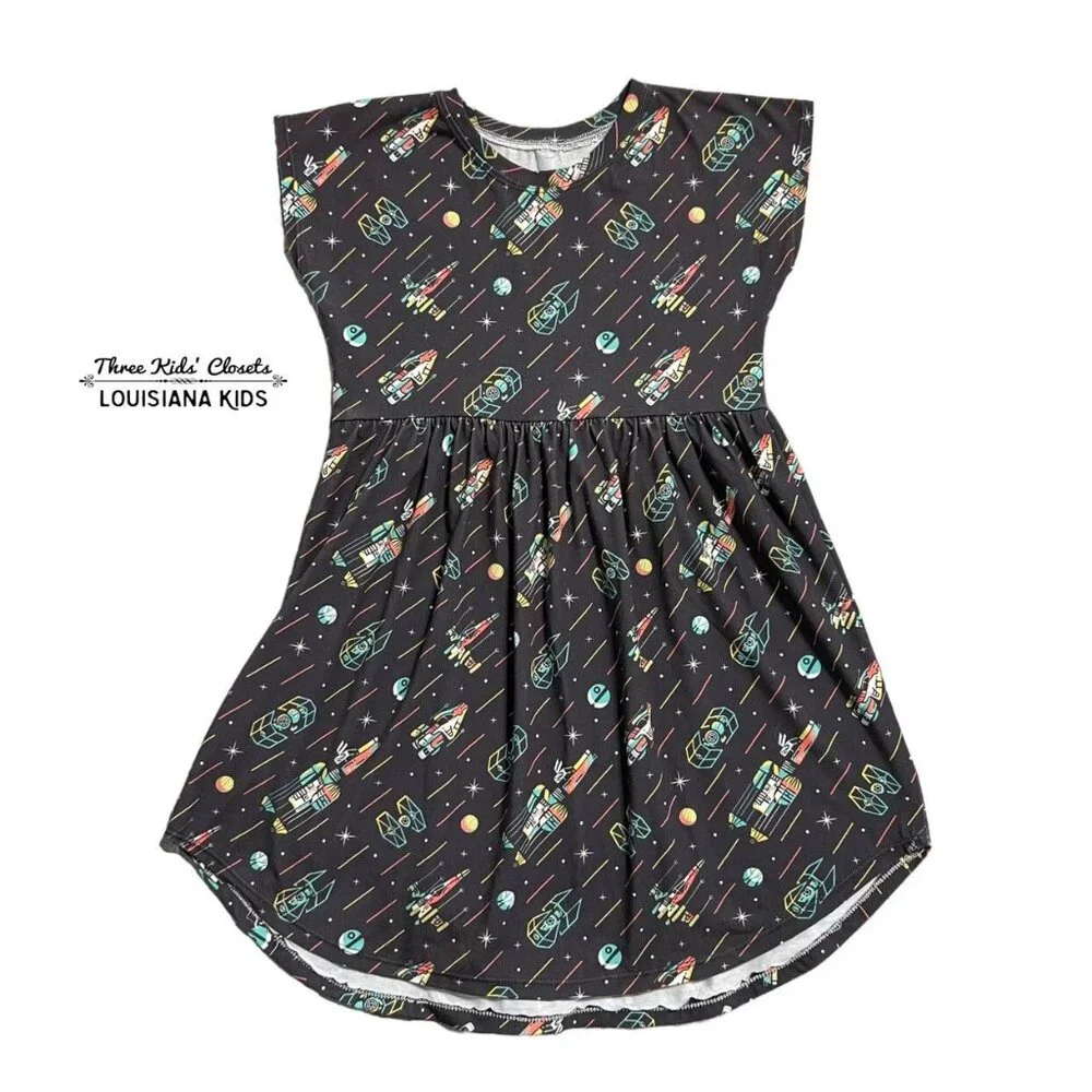 Upper Looper Sz 6 Custom Handmade Space Dress