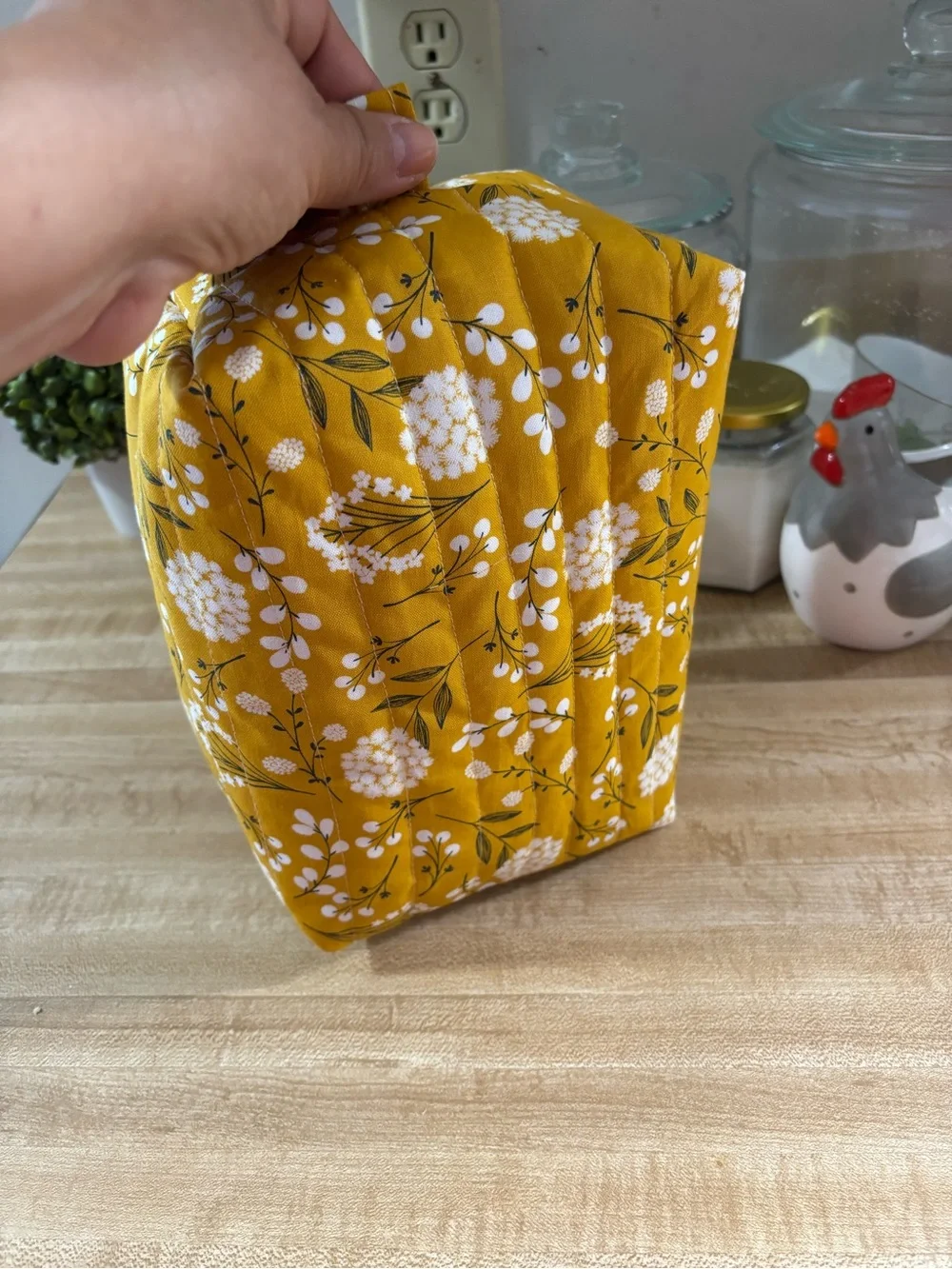 Handmade stylish mustard