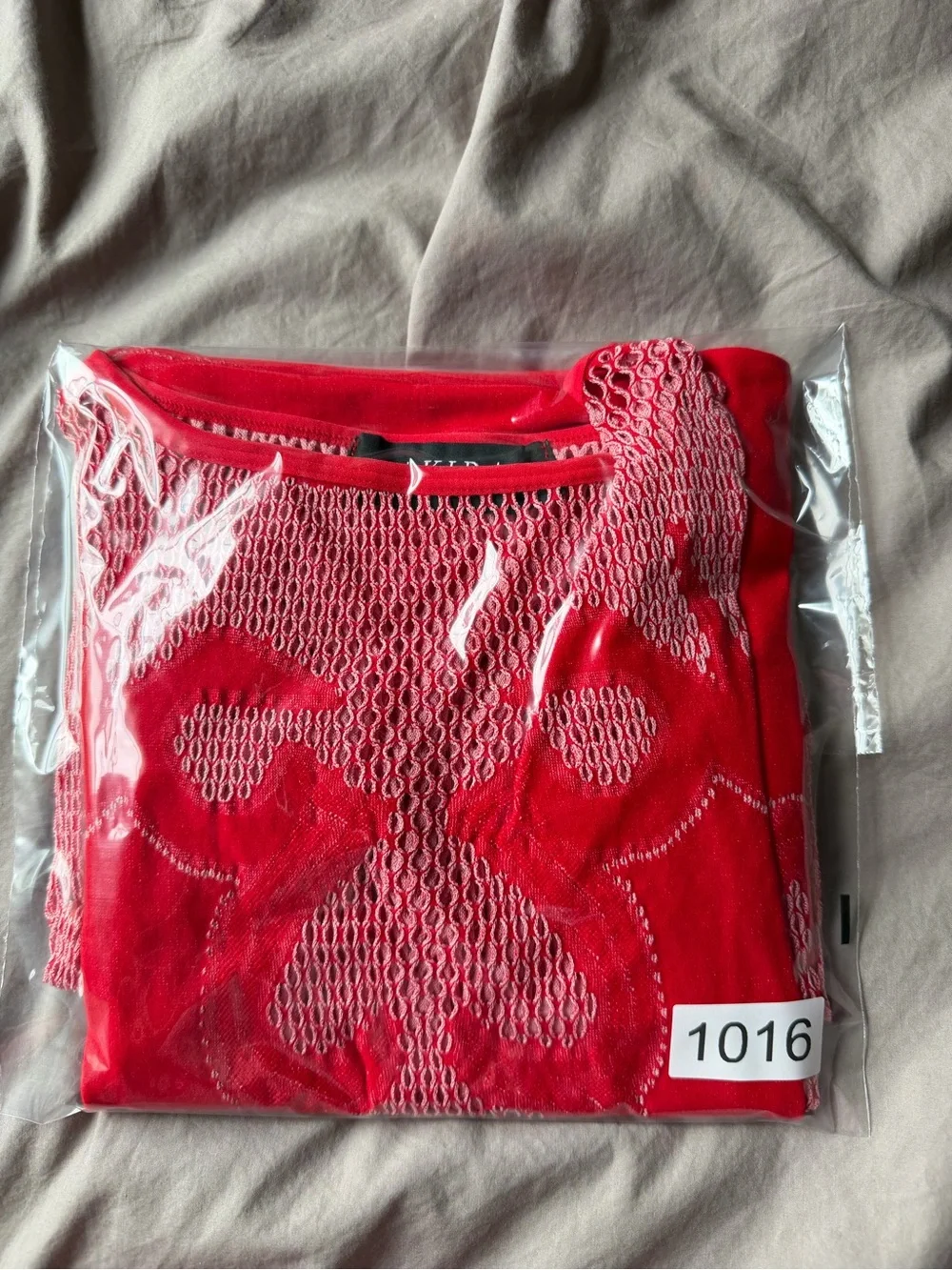 Akira Sexy As Hell Mesh Midi Dress Red Bodycon Cyber Siren Y2K Rave Clubwear S/M