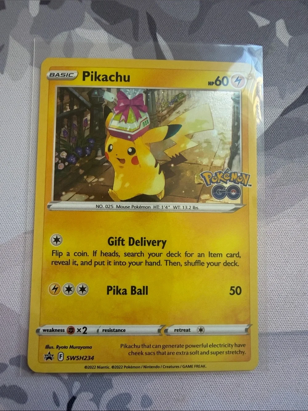 ⚡ Pikachu Pokémon Character Card Mini Lot | 025/165 and SWSH234