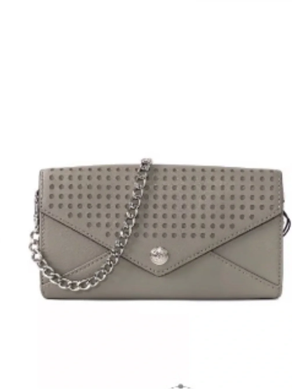 Rebecca Minkoff logo perforated subtle
