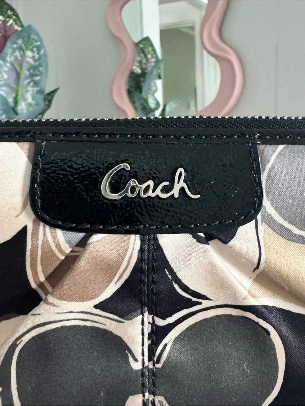 Coach zip top