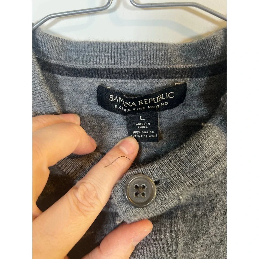 Banana Republic henley sweater