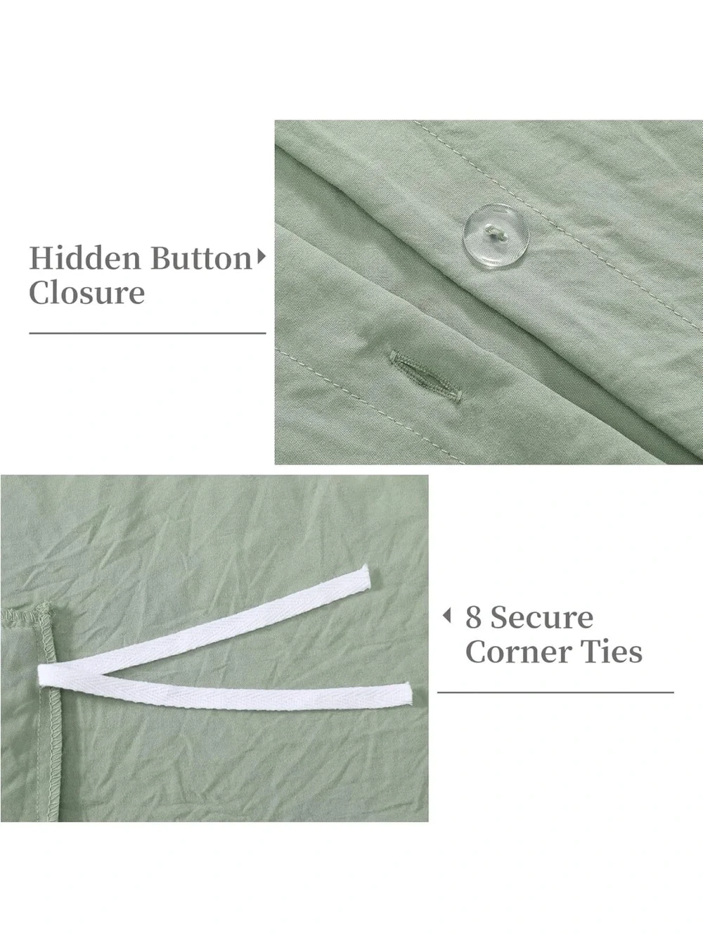 Caromio ruffle duvet