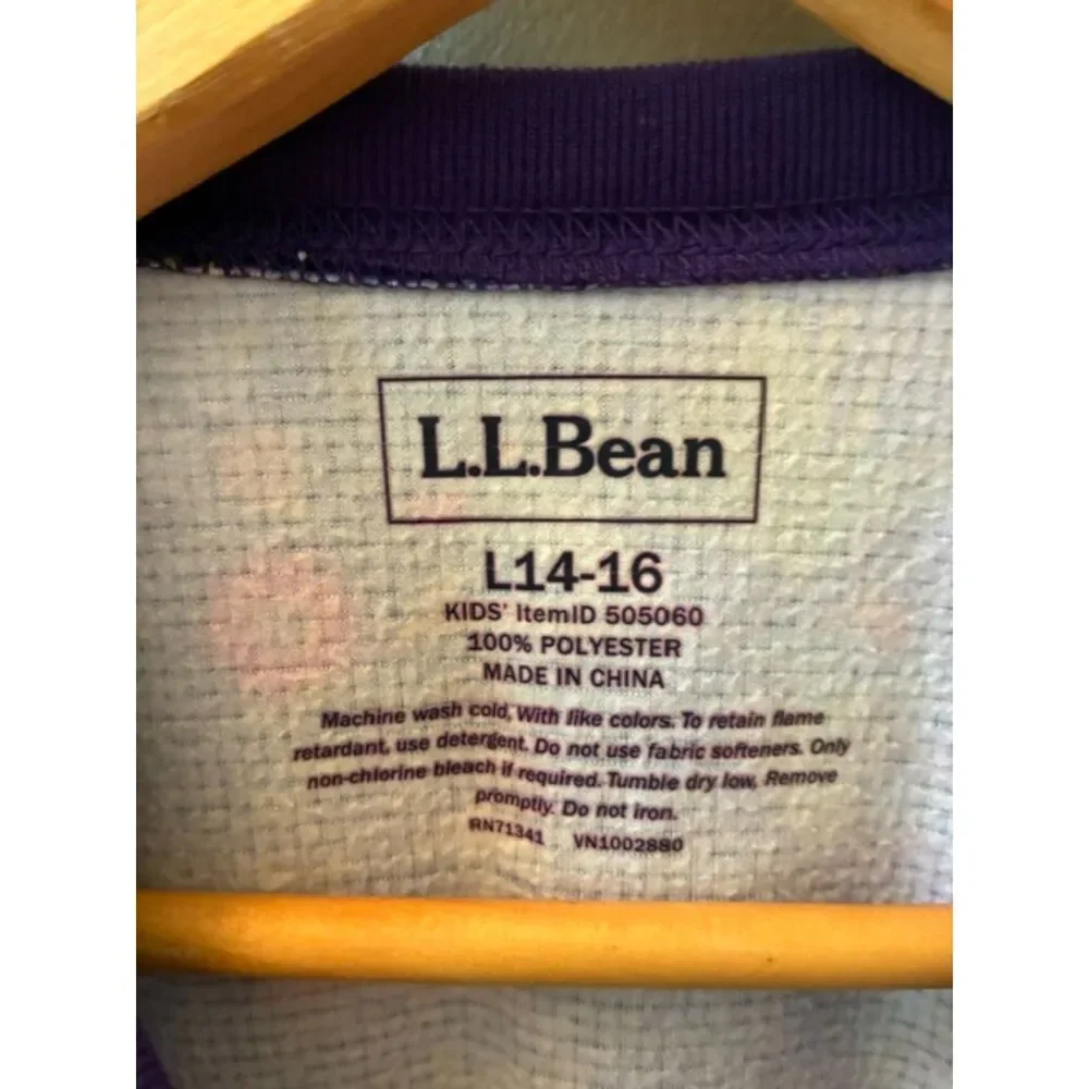 L.L. Bean night from woodland