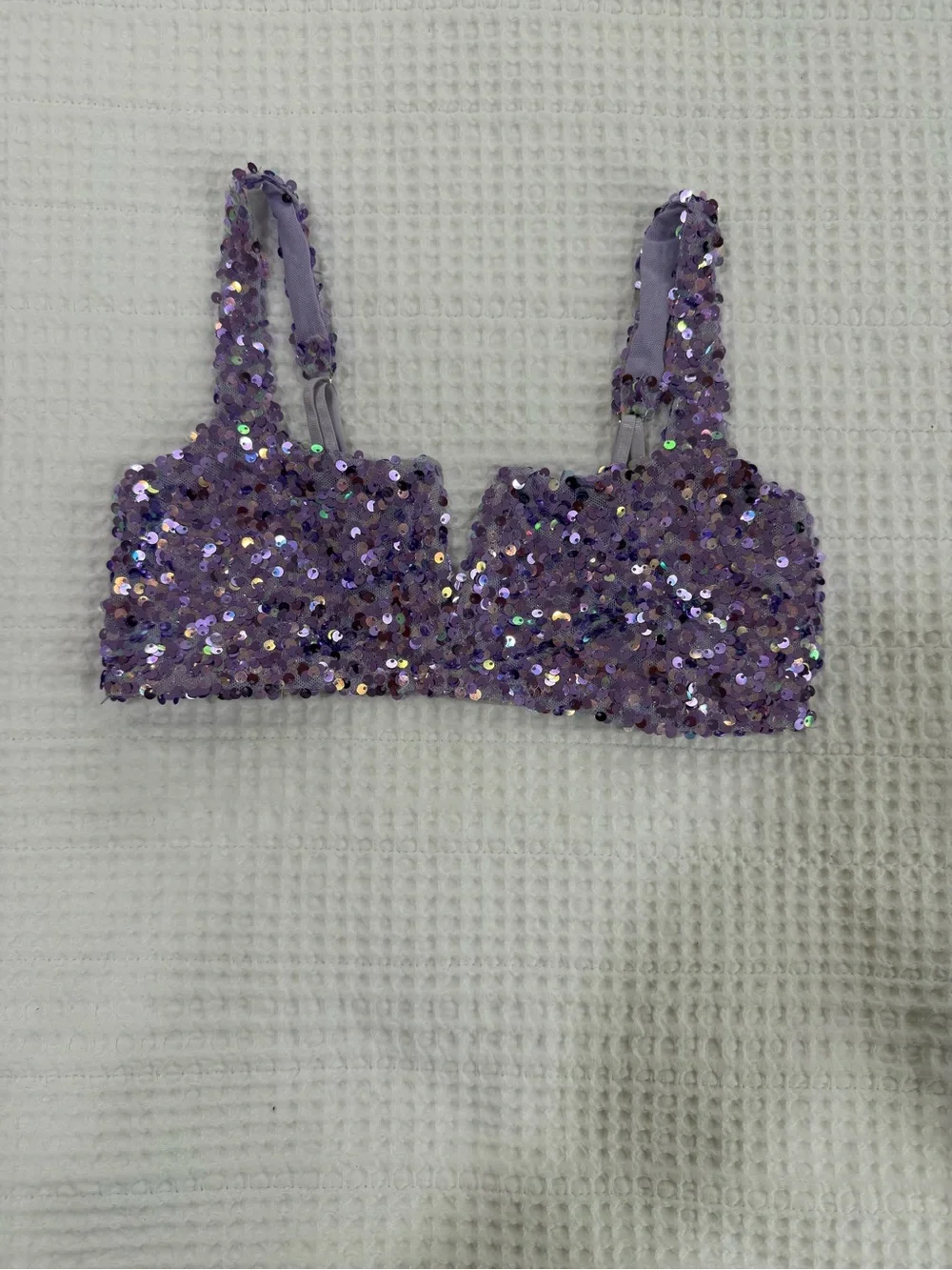 Free People lavender sequin