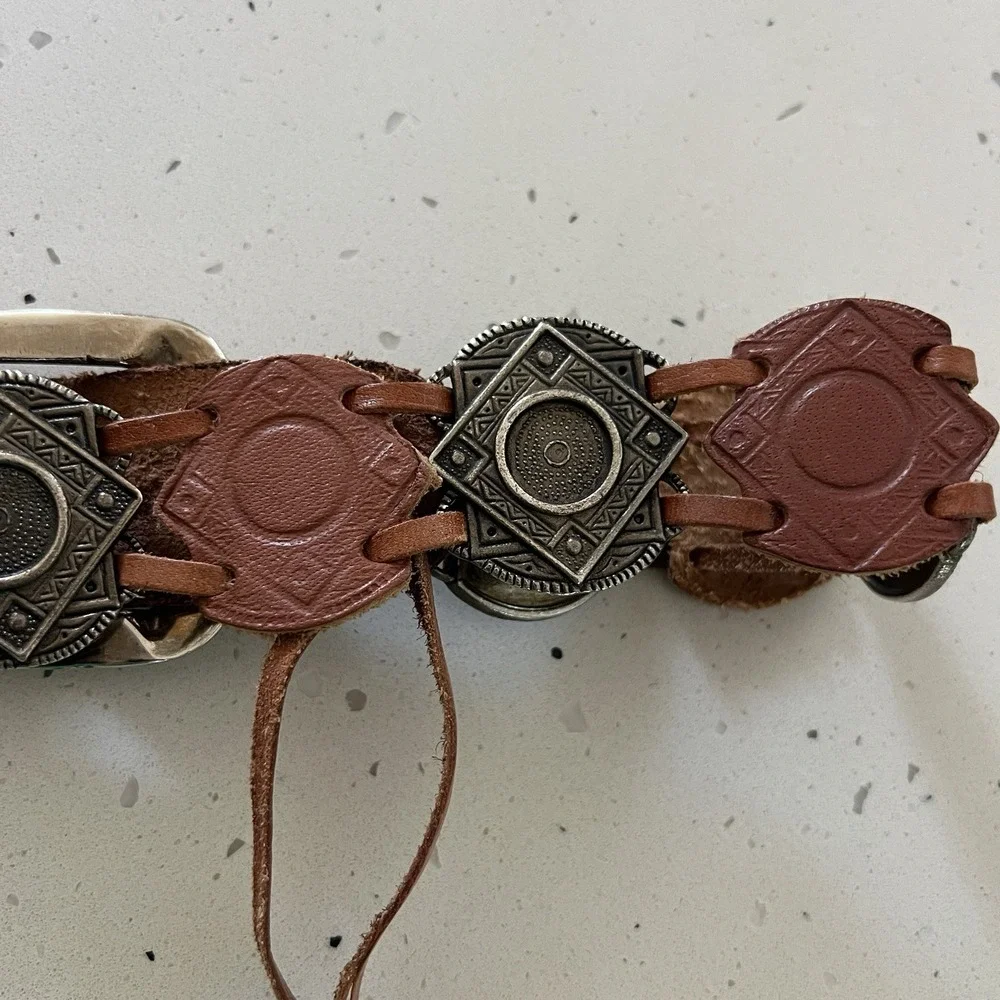 Vintage genuine leather