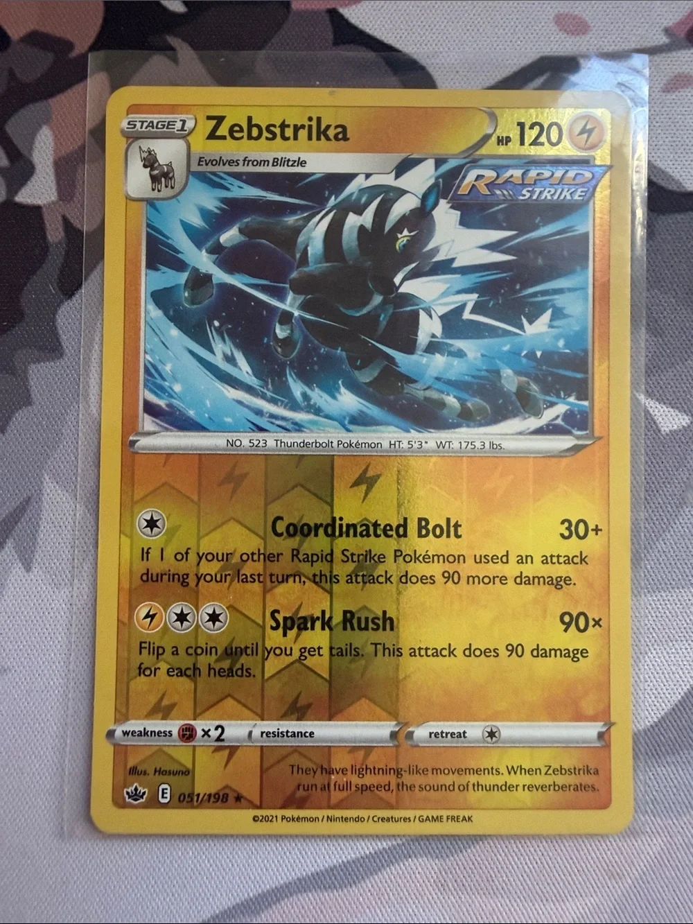 Blitzle & Zebstrika Evolution Line Pokémon Card Lot | Reverse Holo ✨5/$25✨