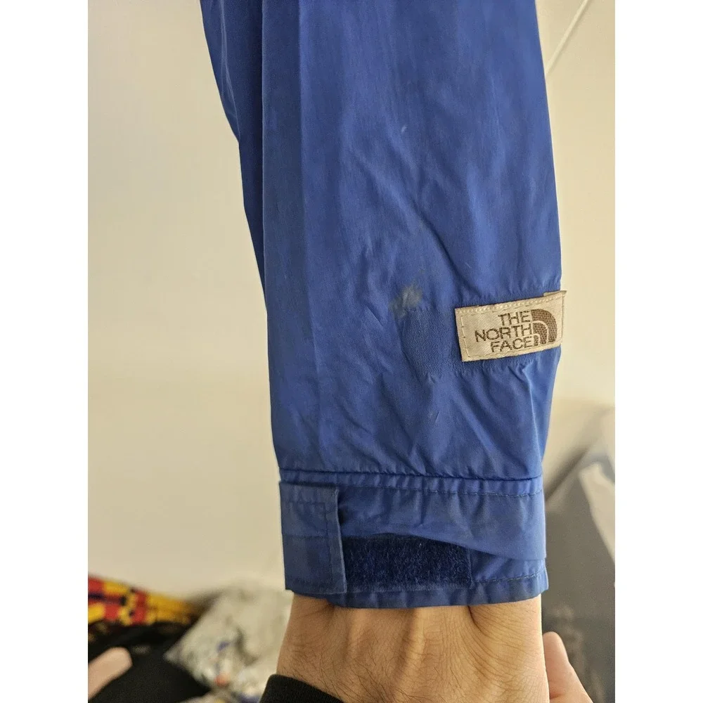 Vintage The North Face Jacket Mens Small Blue Gore-Tex Made in USA Hooded 90s‎