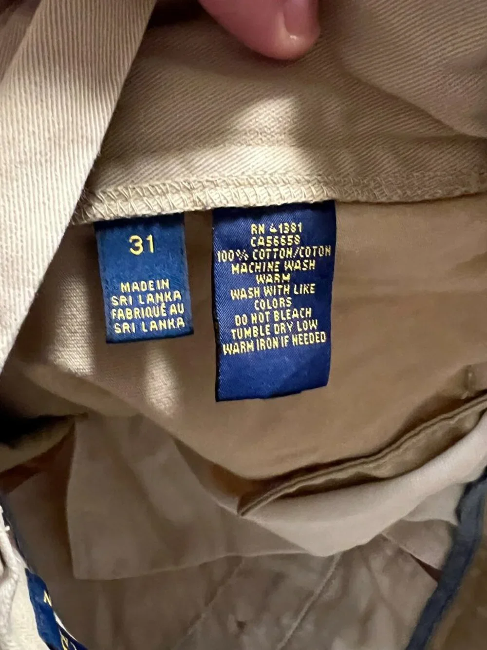 Polo Ralph Lauren shorts are