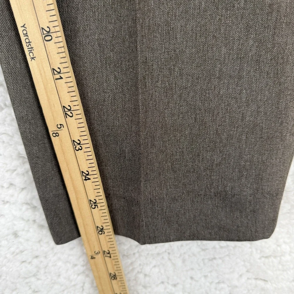 Vintage Levis Action Slacks Pants‎ Mens 32x30 (32x26) Brown Flat Front Dress