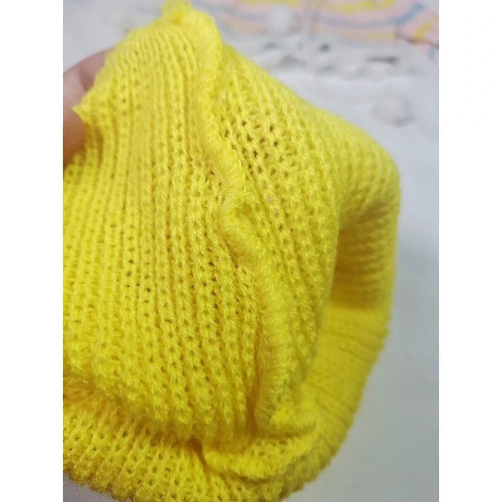 Hand Knit cozy vintage dolls