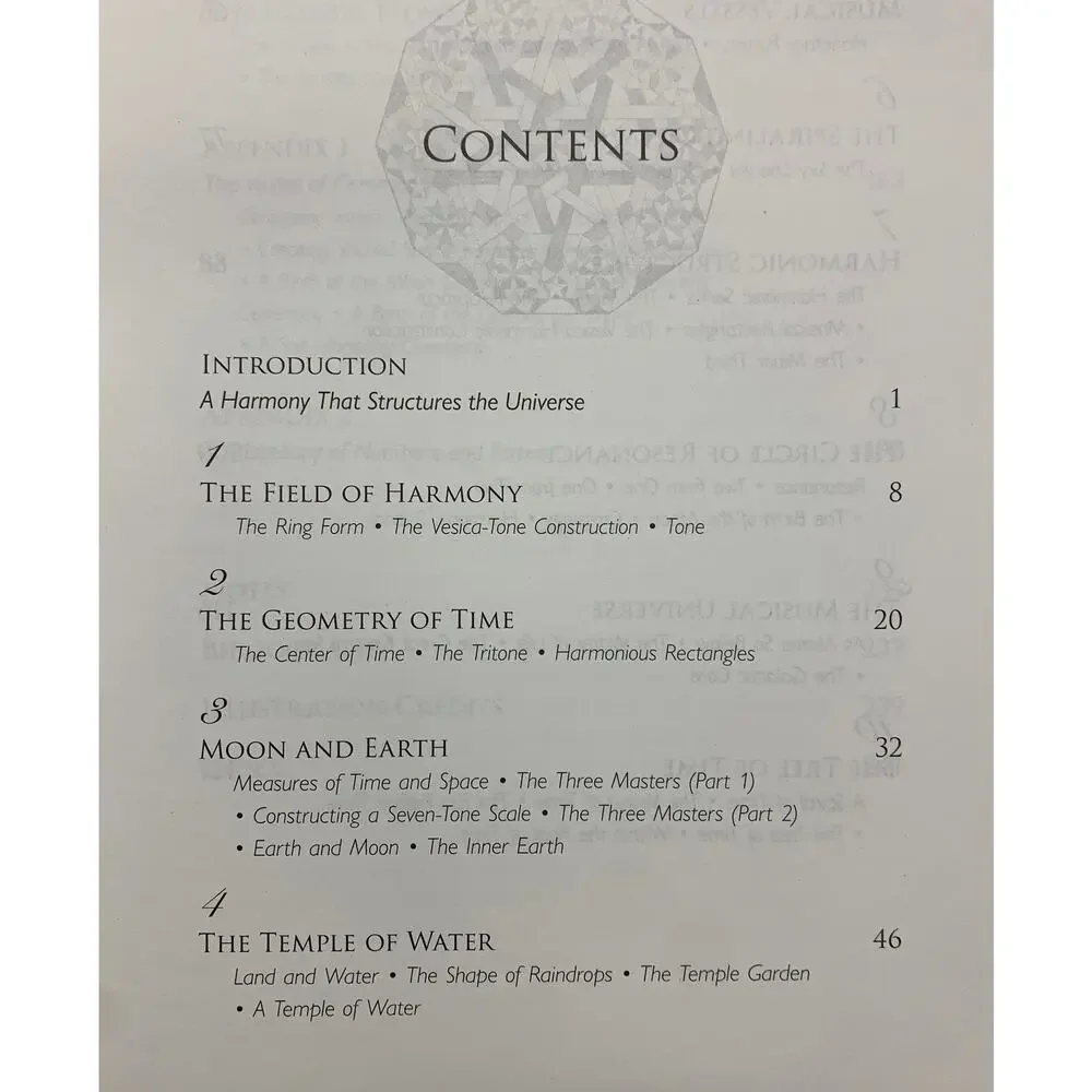 Sacred Geometry for Artists, Dreamers, Philosophers Secrets of Harmonic Creation