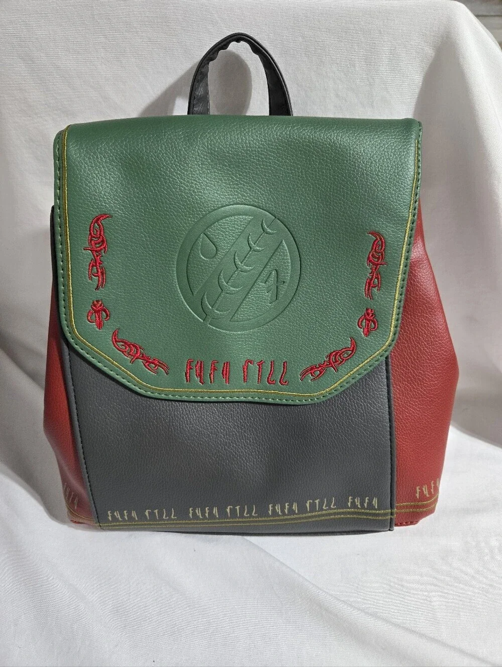 NWT Danielle Nicole x Star Wars Boba Fett Mini Backpack Purse Faux Leather
