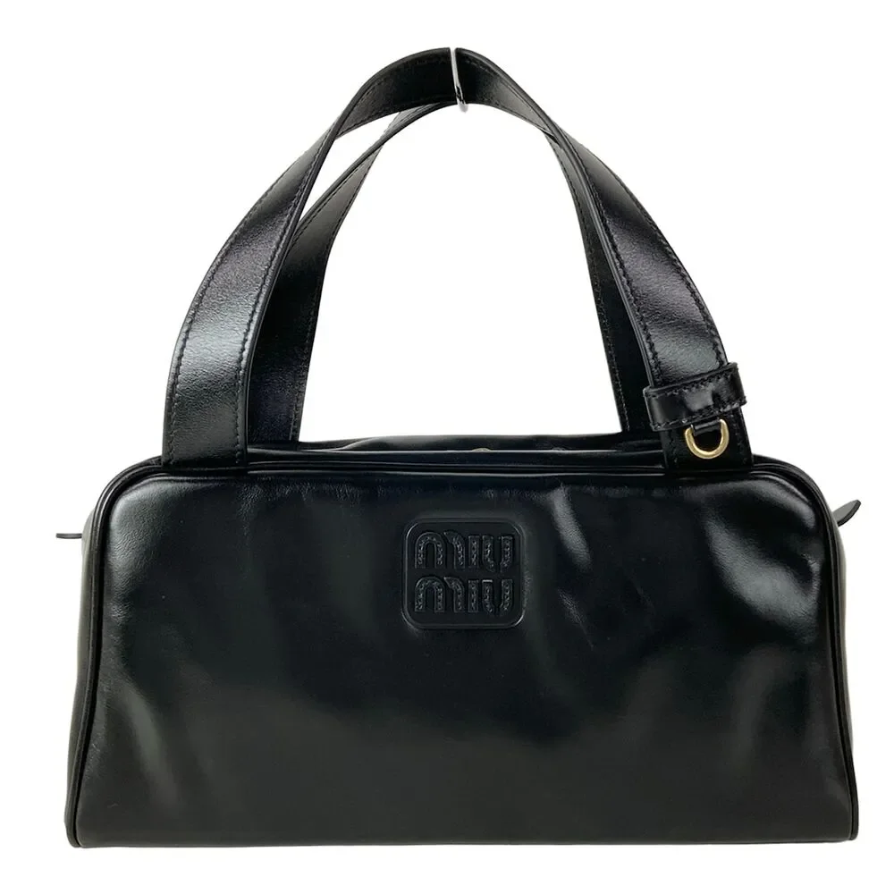 Miu Miu Leather top handle bag Handbag 5BB182