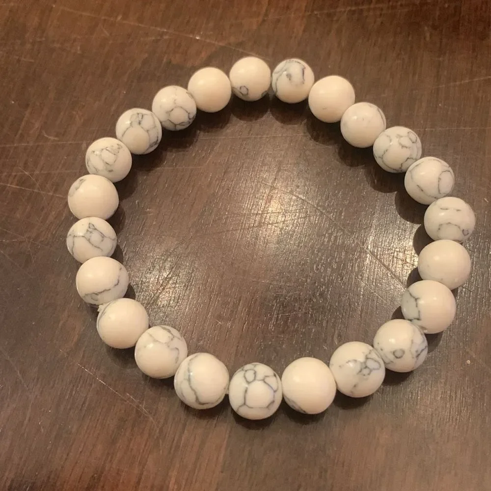 N/A white bracelet