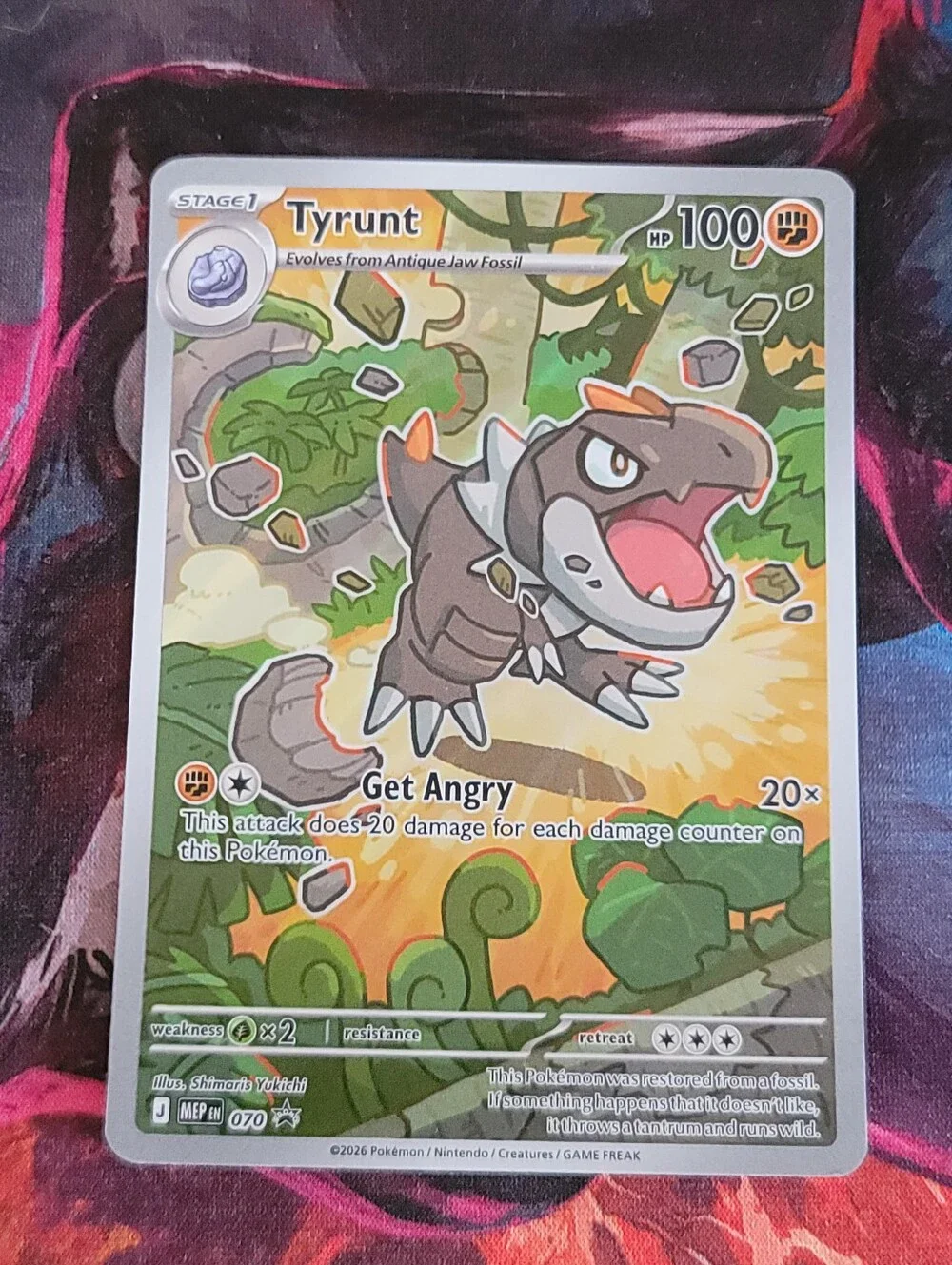 Pokemon product tyrunt