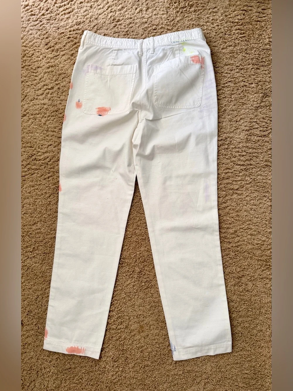 J. Crew white crew